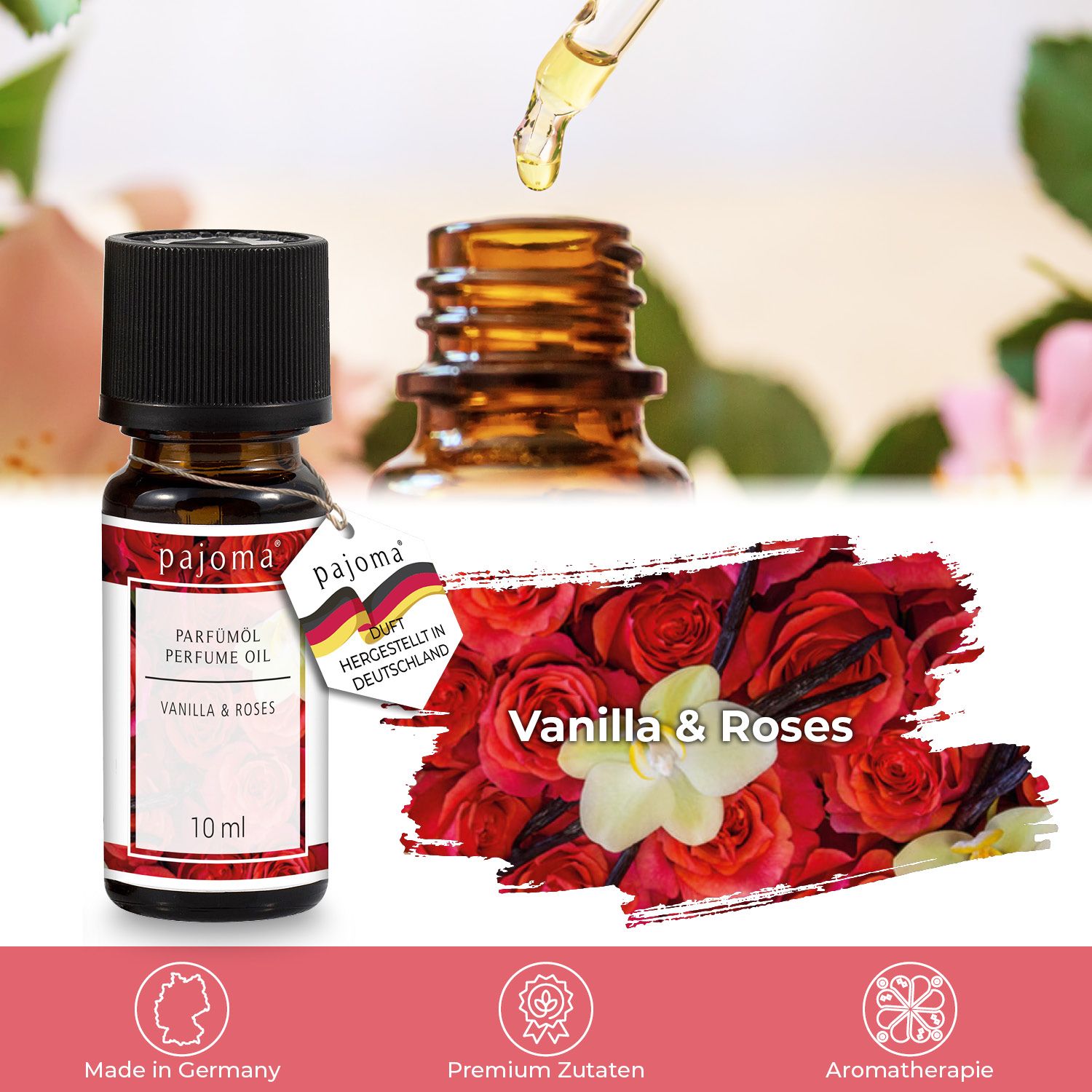 pajoma® Duftöl Vanilla & Roses