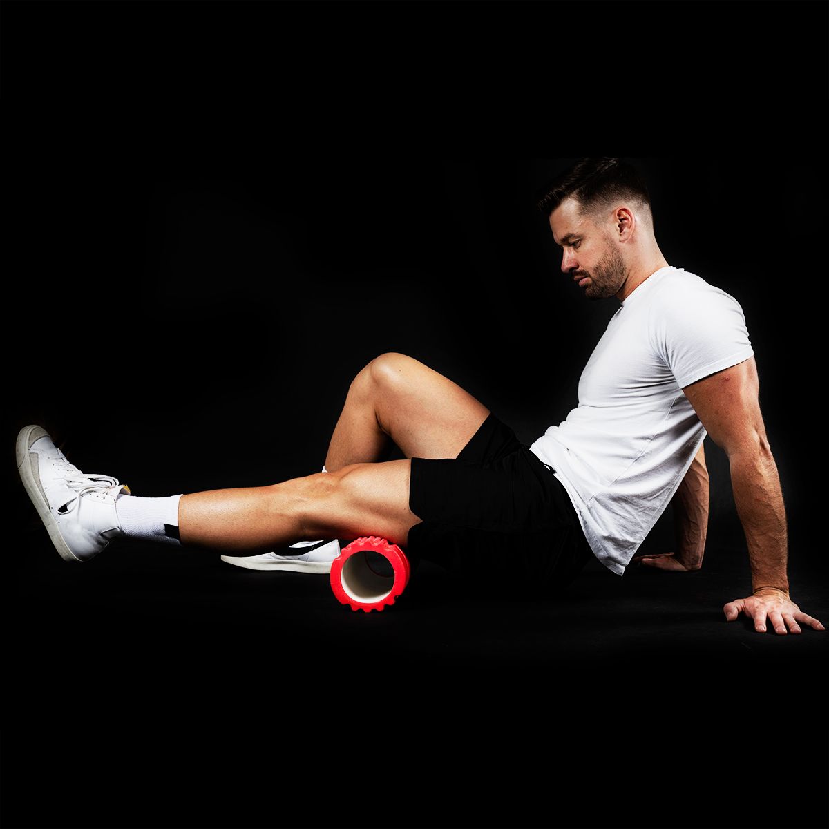 Massageroller 33cm aus Schaumstoff ohne Spikes O 14cm