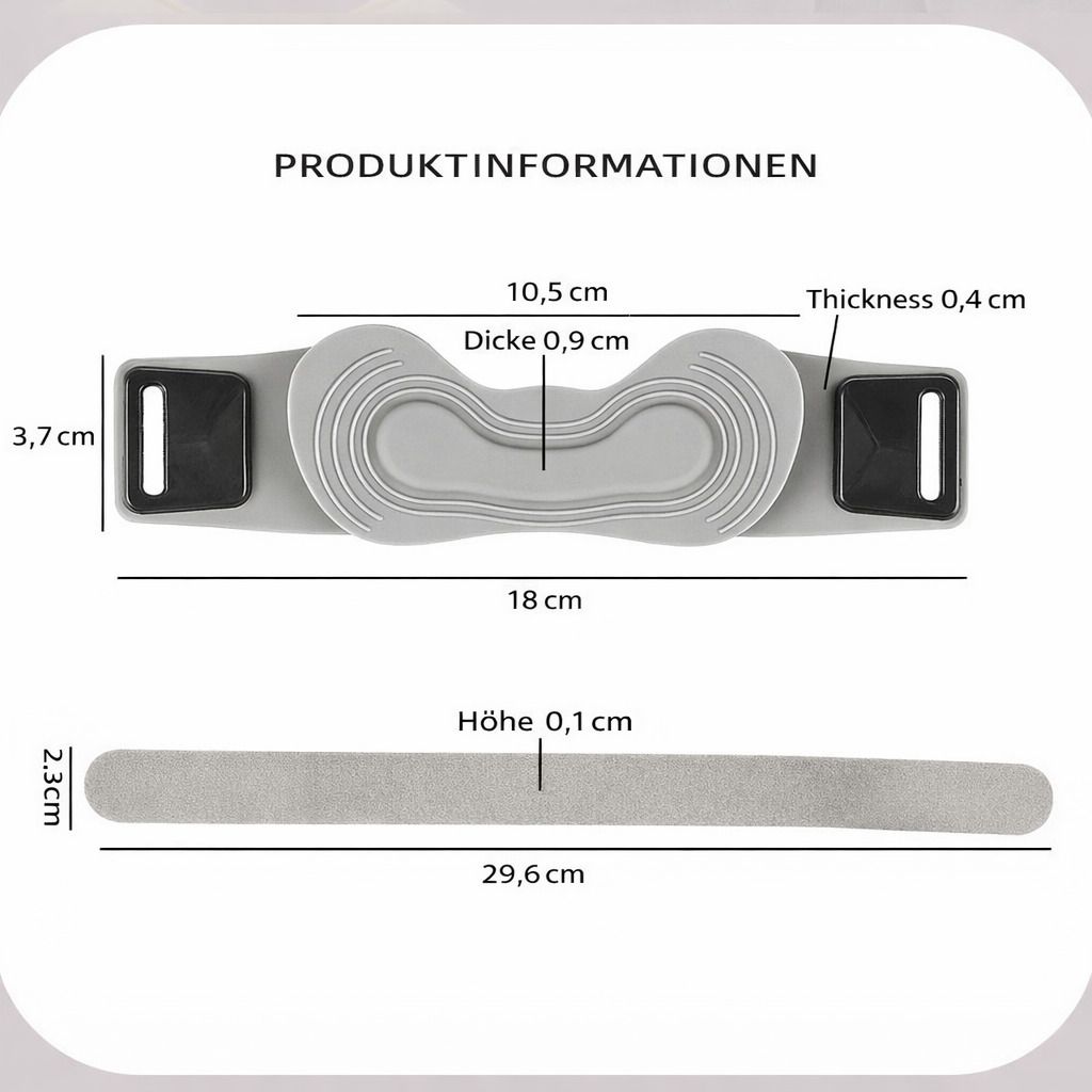 Patellaband Kniebandage, verstellbar, rutschfest & atmungsaktiv für Sport & Alltag