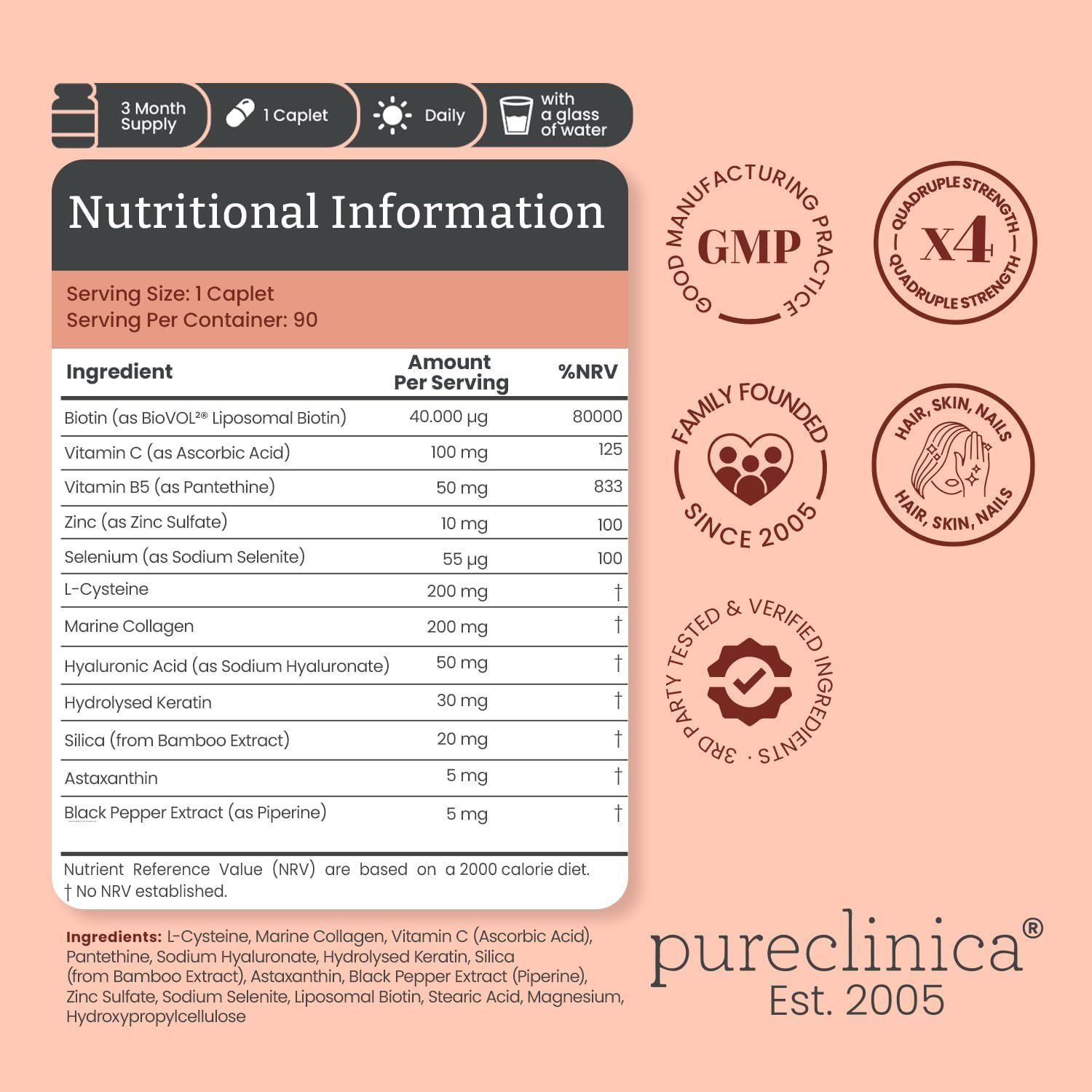 pureclinica Biotin Kapseln