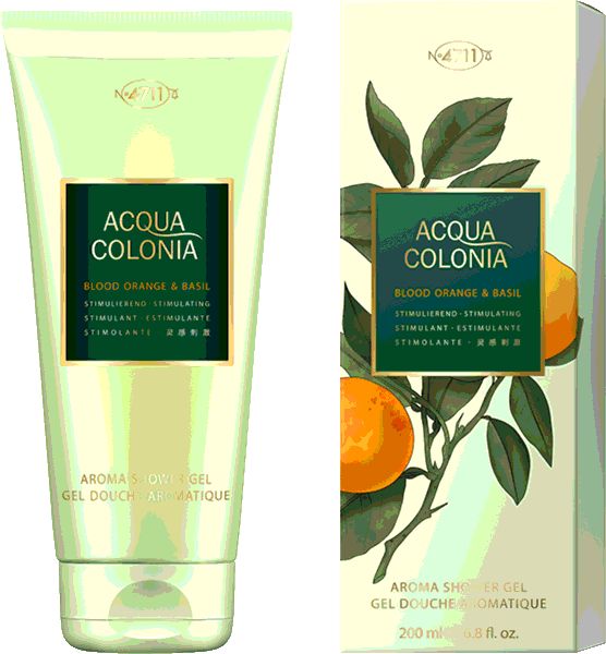 Acqua Colonia 4711 Blood Orange & Basil Aroma Shower Gel