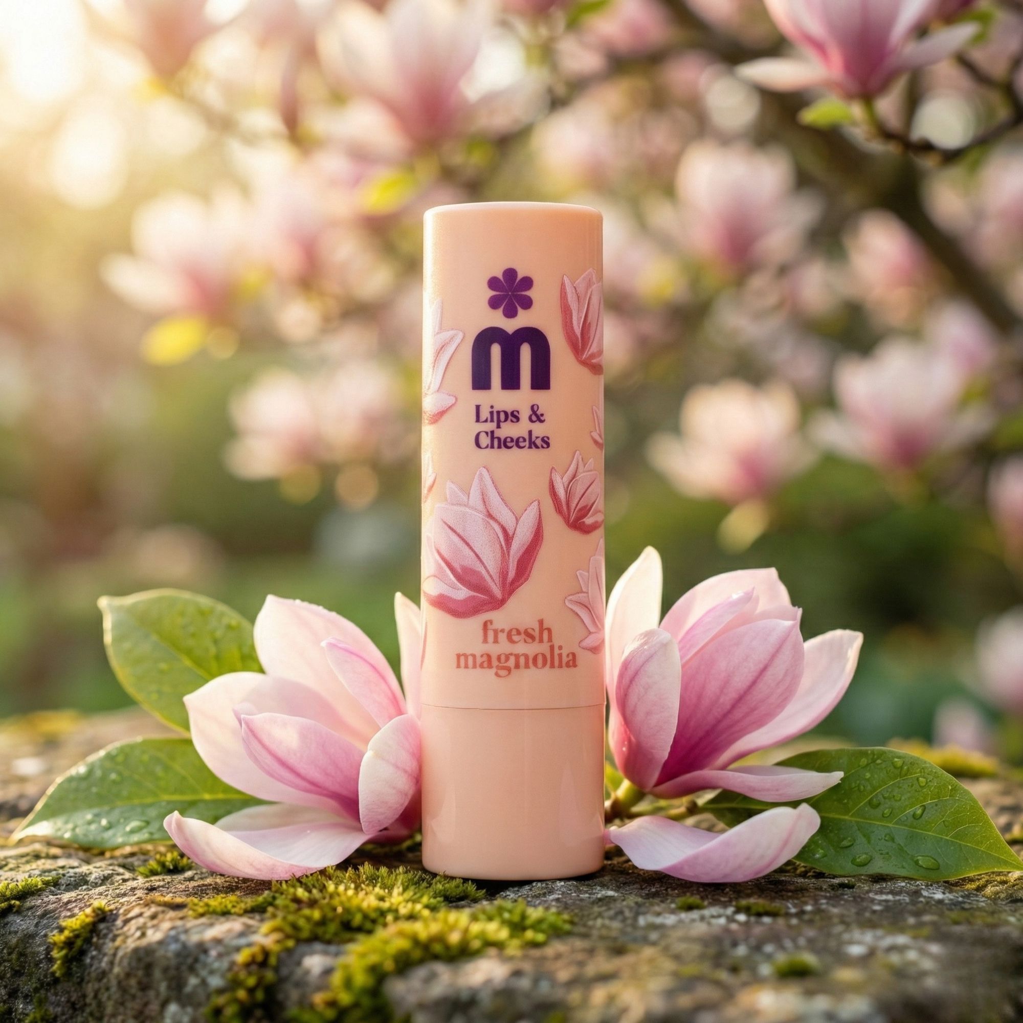 Melem Getönter Balm für Lippen & Wangen mit zartem Magnolia-Finish