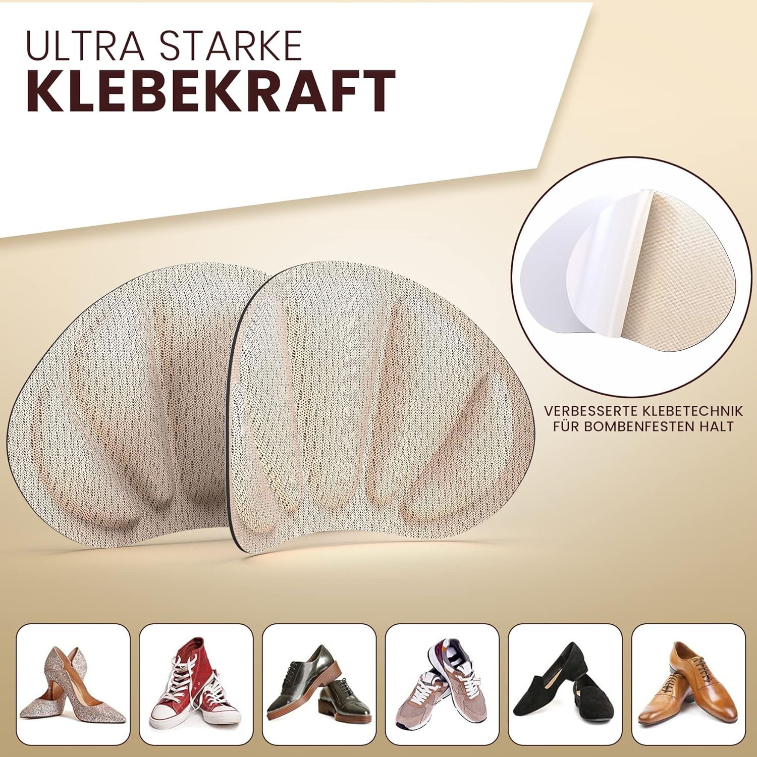 FERSENFREUND© Fersenpolster Schuheinlagen