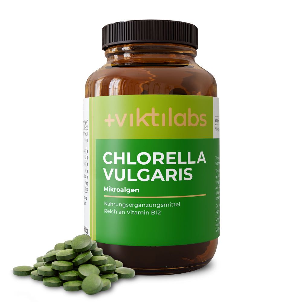 Chlorella Vulgaris Mikroalgen Presslinge 90 g