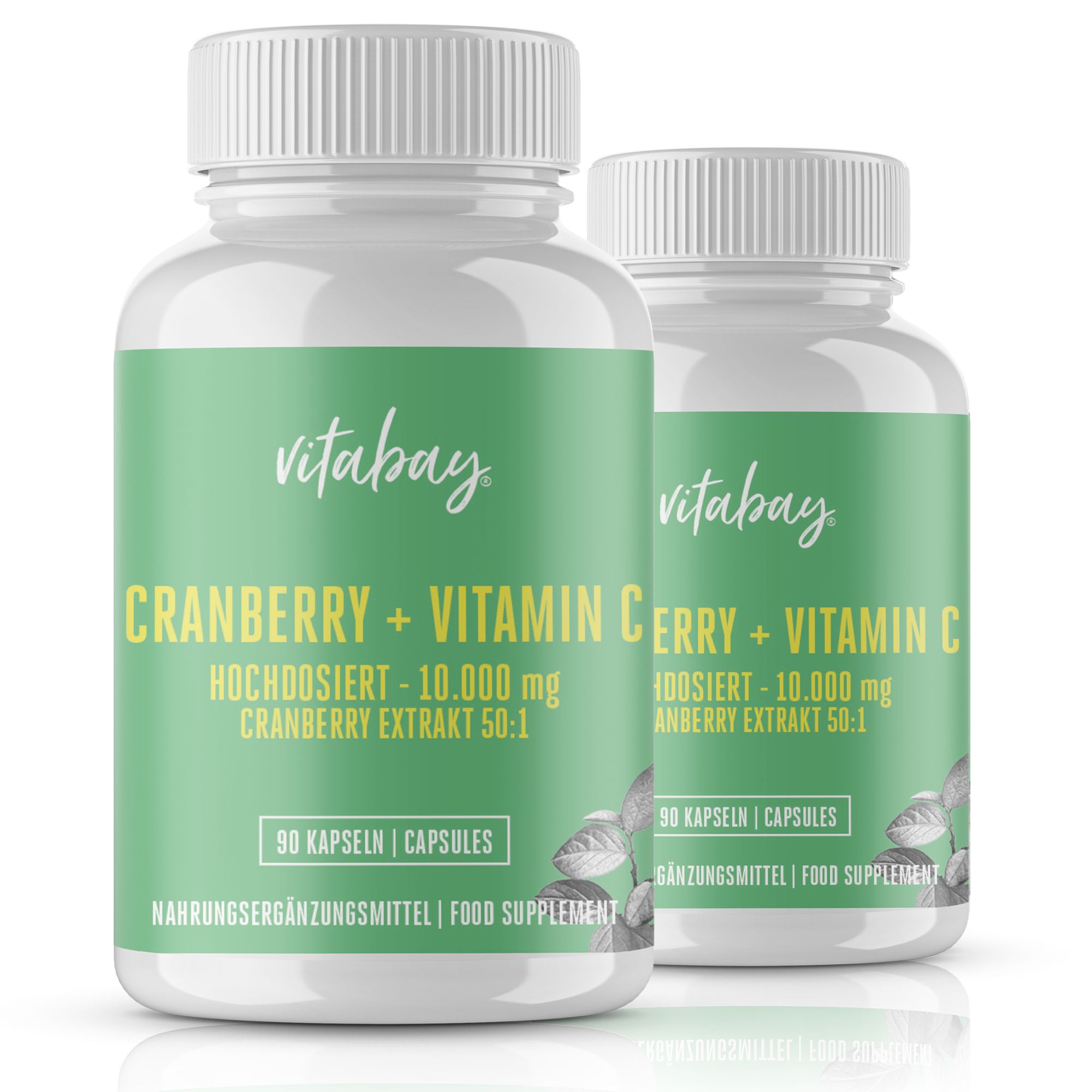 Vitabay Cranberry + Vitamin C 10.000 mg hochdosiert