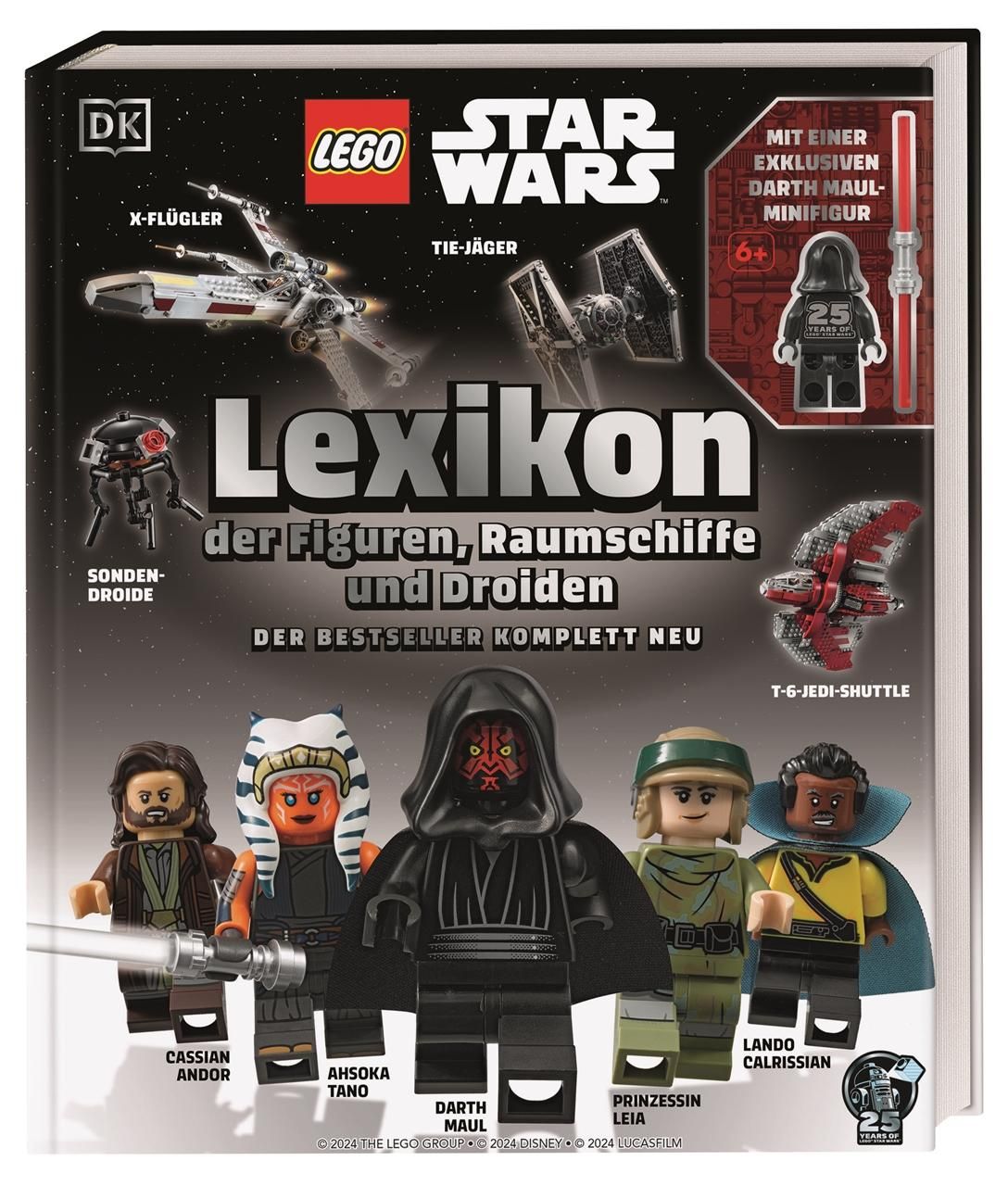 LEGO® Star Wars™ Lexikon der Figuren, Raumschiffe und Droiden Der Bestseller komplett neu. Mit ei...