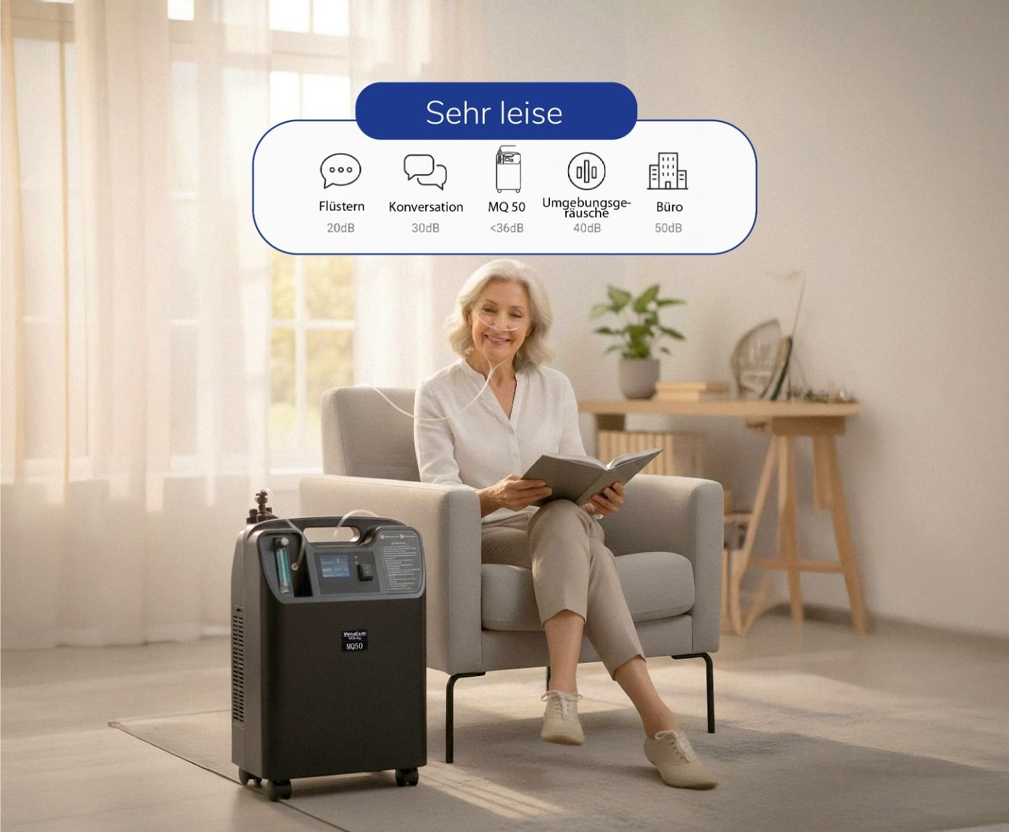 SysMed MQ50 Sauerstoffkonzentrator