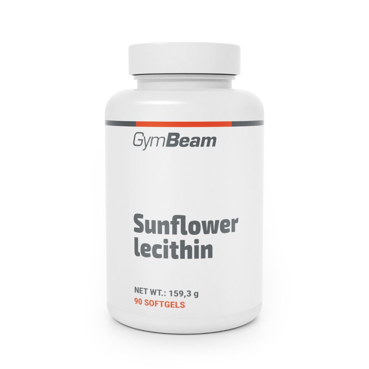 GymBeam Sonnenblumenlecithin Lecithin-Kapseln 90 St