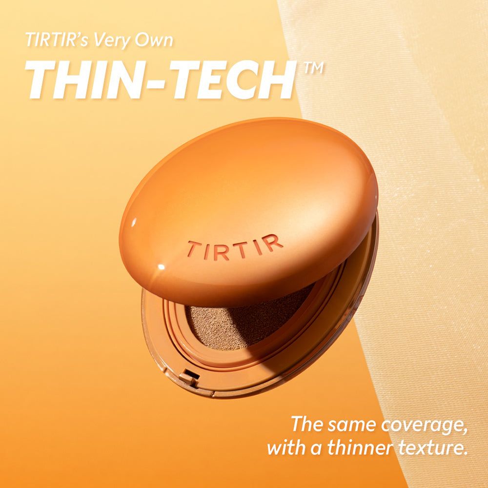 TIRTIR Mask Fit Ai Filter Cushion Foundation mit THIN-TECH™ für dünnere Textur.