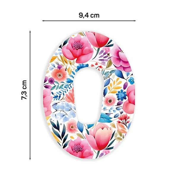Diasticker® Dexcom G6 Fixiertapes "Spring Flowers"