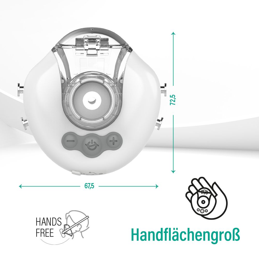 EVOLU NANO AIR MINI tragbarer Mesh-Vernebler-Inhalator