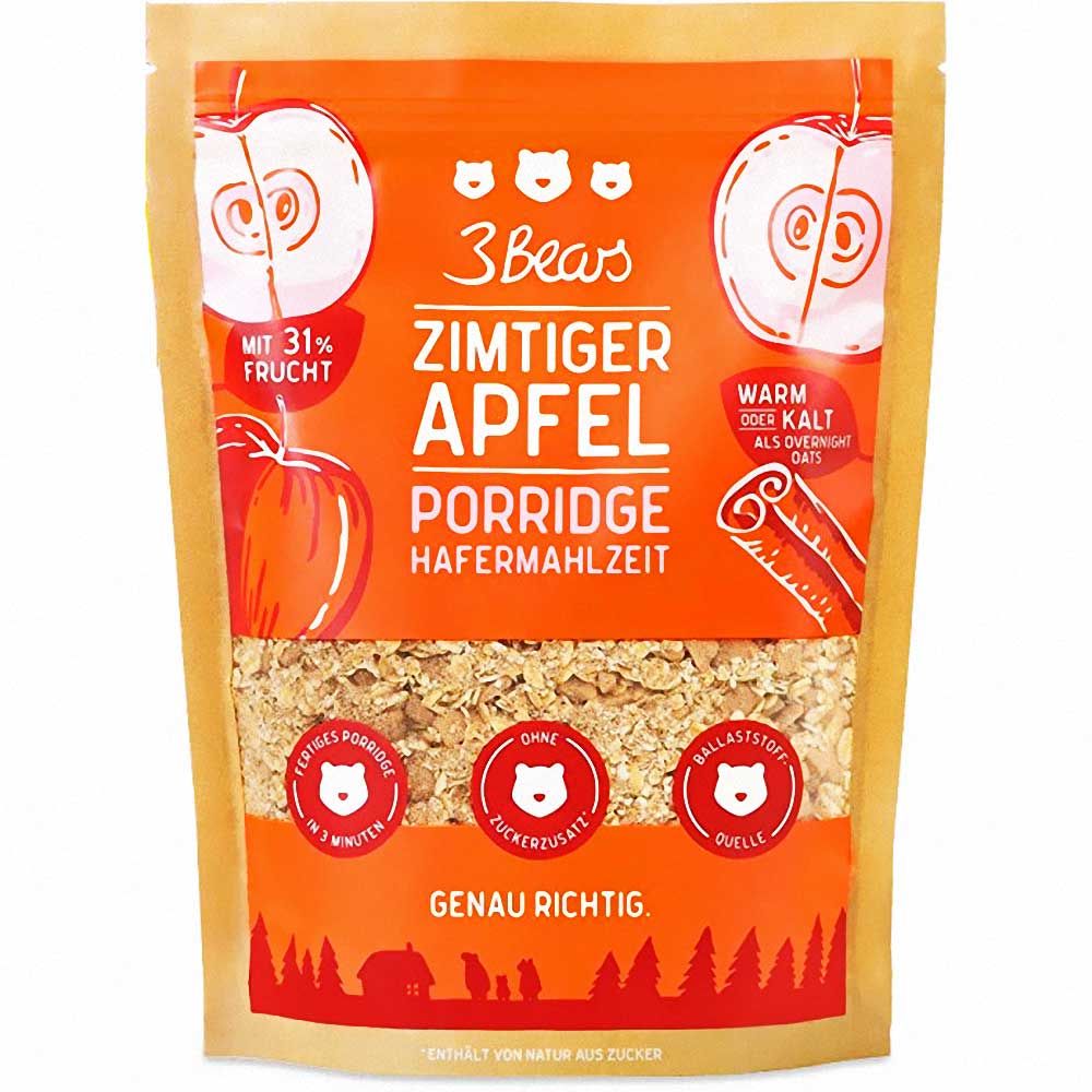 3Bears Porridge Zimtiger Apfel