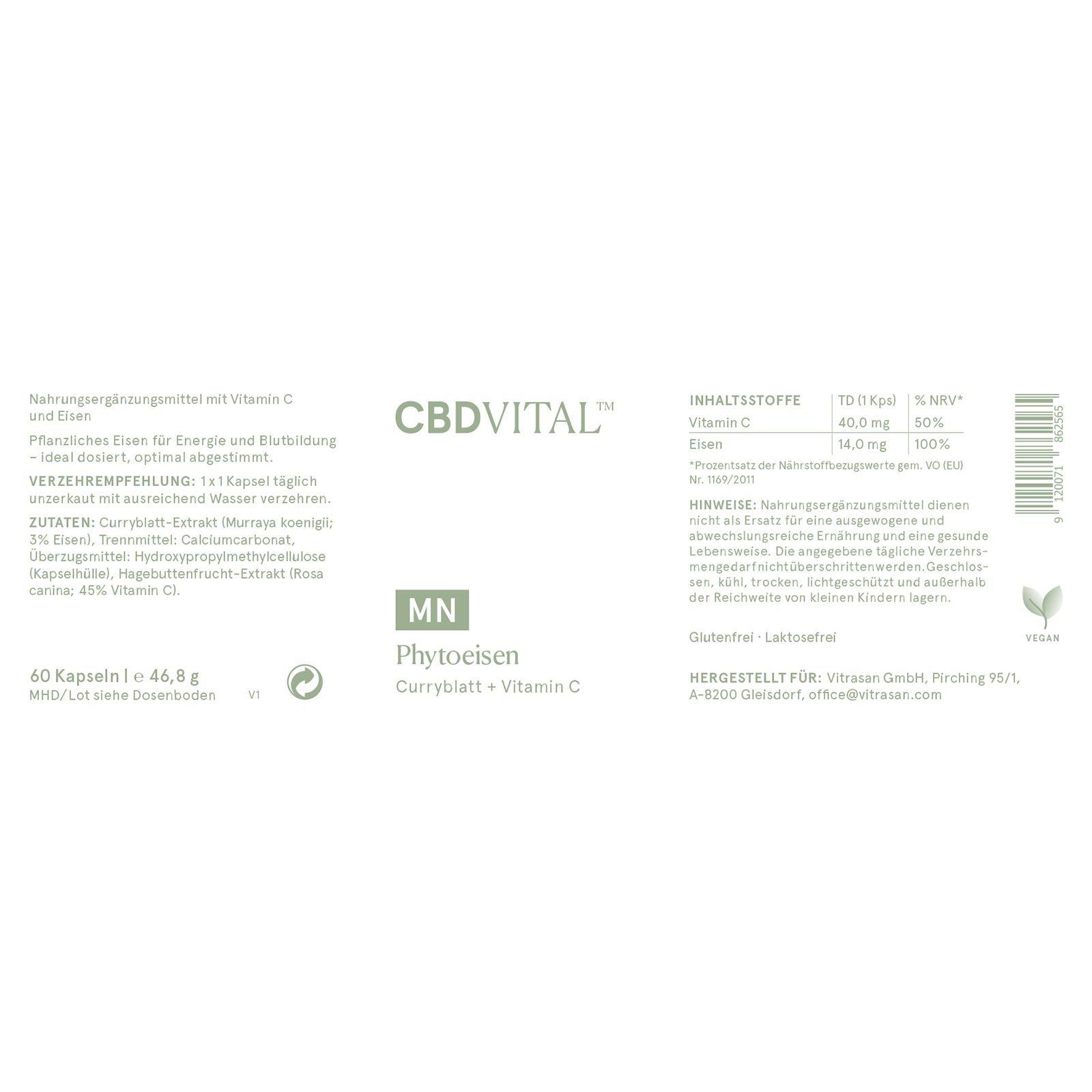 CBD VITAL Phytoeisen