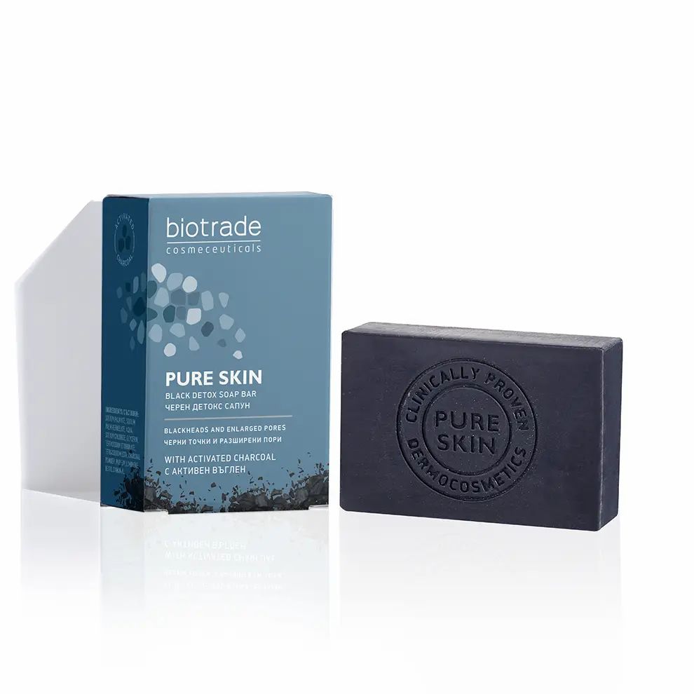 Biotrade Pure Skin Natürliche Schwarze Seife