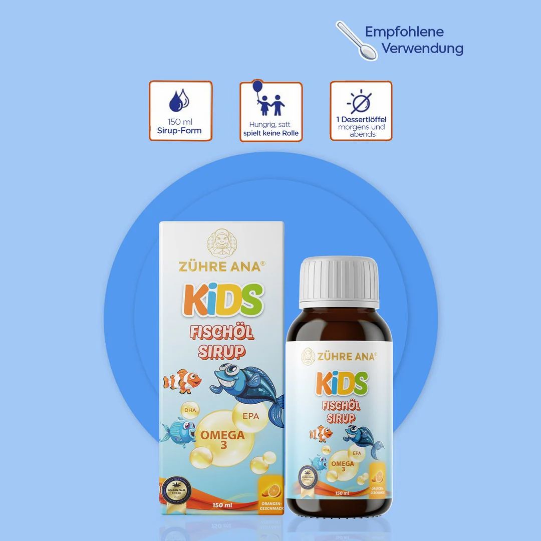 Zühre Ana Kids Fischöl Sirup