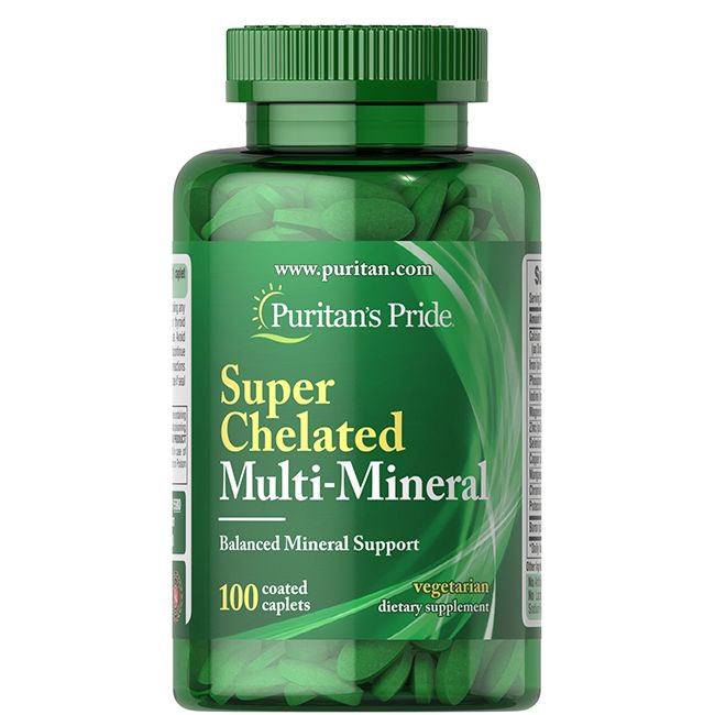Puritan's Pride Super Chelated Multi-Mineral 100 Pc
