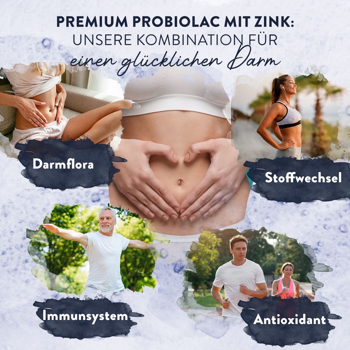 Aavalabs Premium Probiolac Kapseln. Kombination für einen glücklichen Darm. Darmflora, Stoffwechsel, Immunsystem.