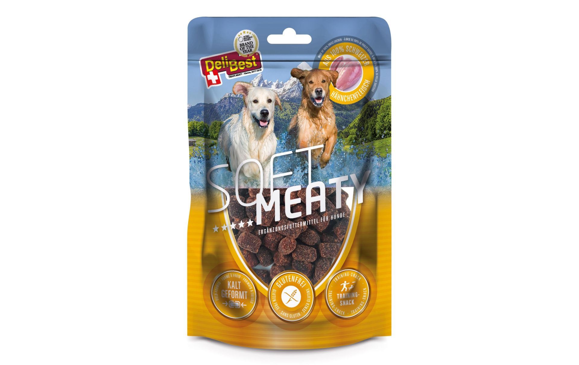 DeliBest Soft Meaty Feuchte Snacks Hähnchen