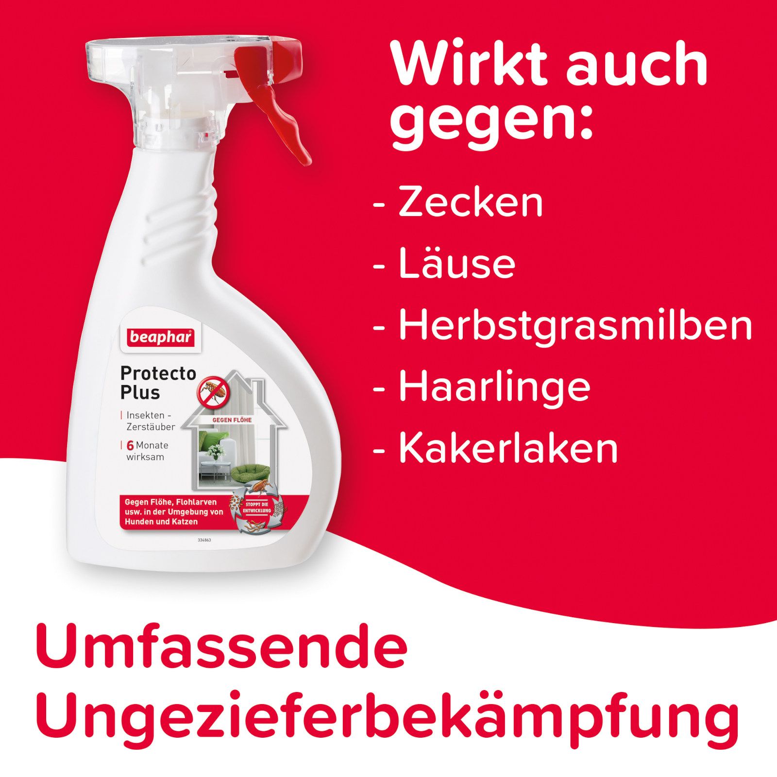 Beaphar - Protecto plus Umgebungsspray