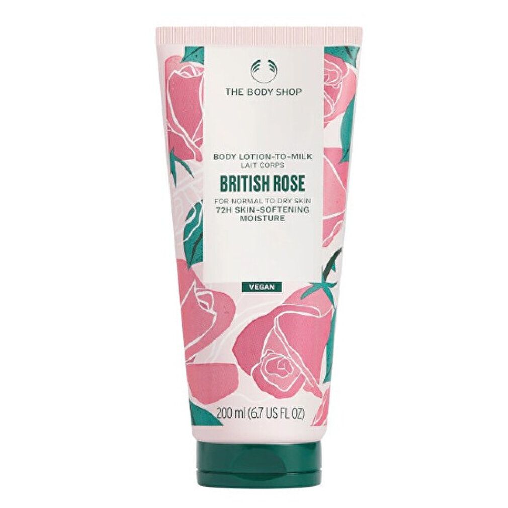 körperlotion für normale bis trockene Haut British Rose (Body Lotion)