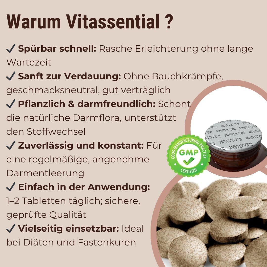 Vitassential Aloe + Senna Komplex Tabletten