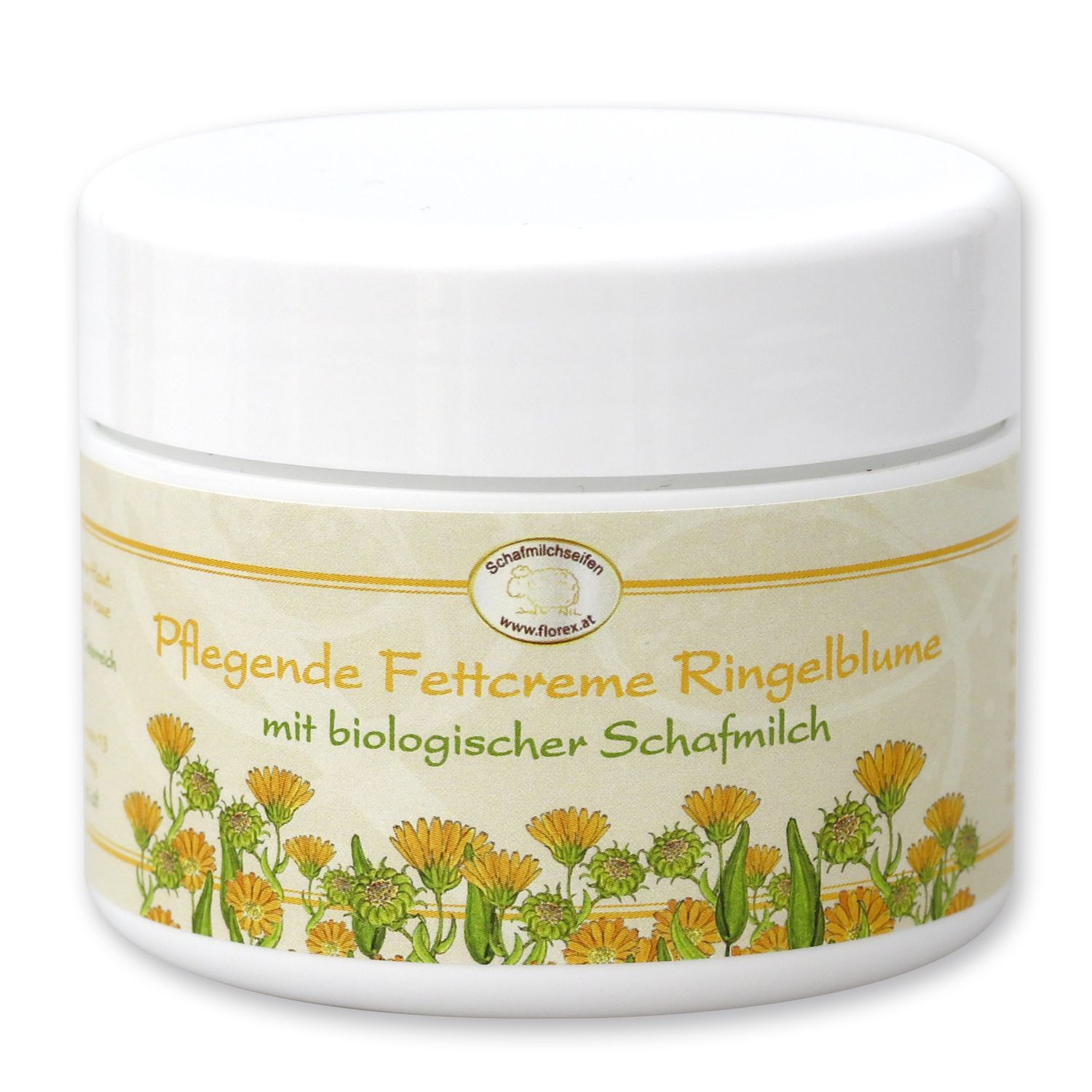 Florex Fettcreme mit Ringelblume Bio Schafmilch und Lanolin
