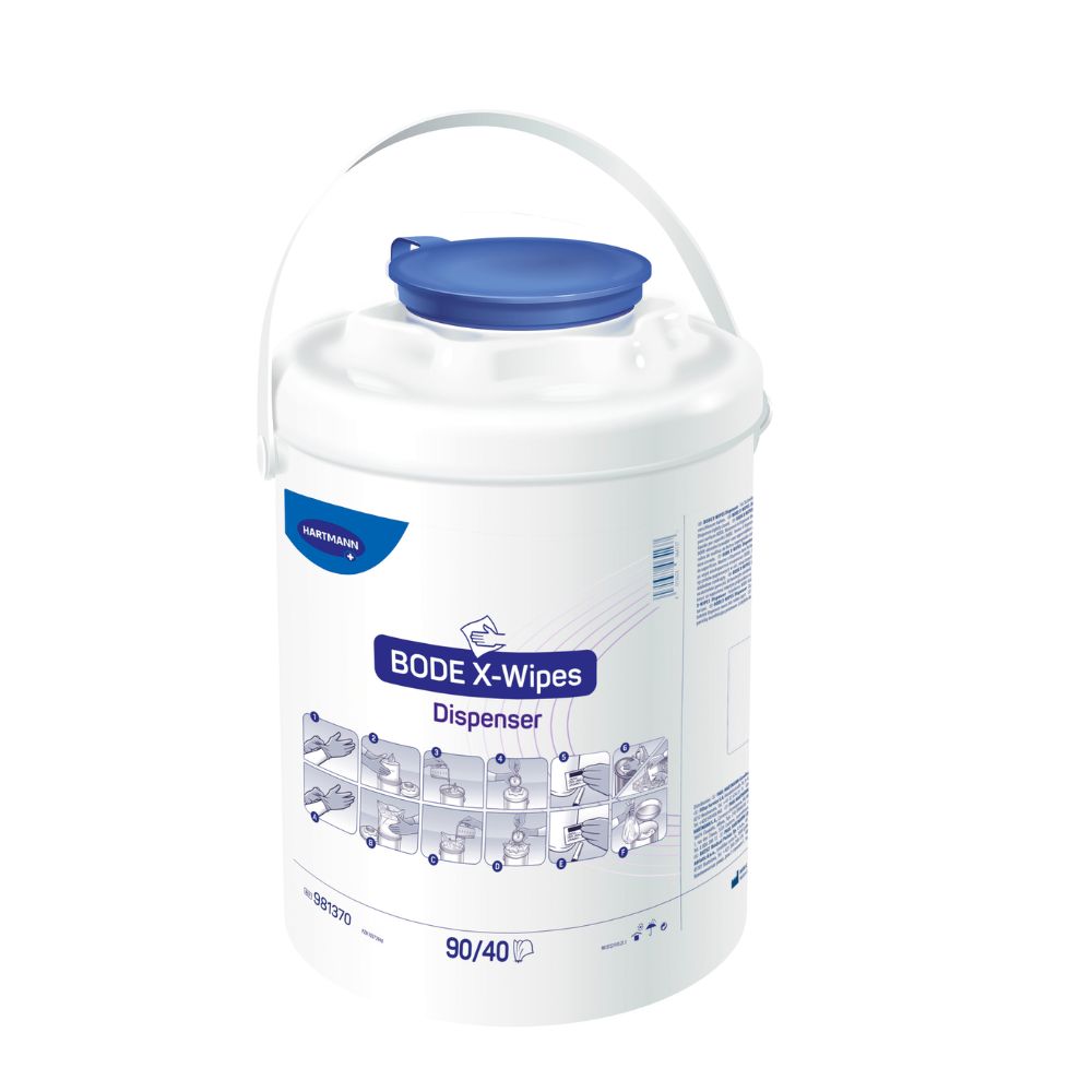 BODE X-Wipes Tuchspender blau
