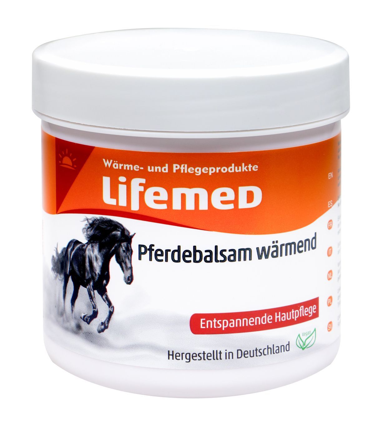 Lifemed Pferdebalsam wärmend extra stark + Handschuhe