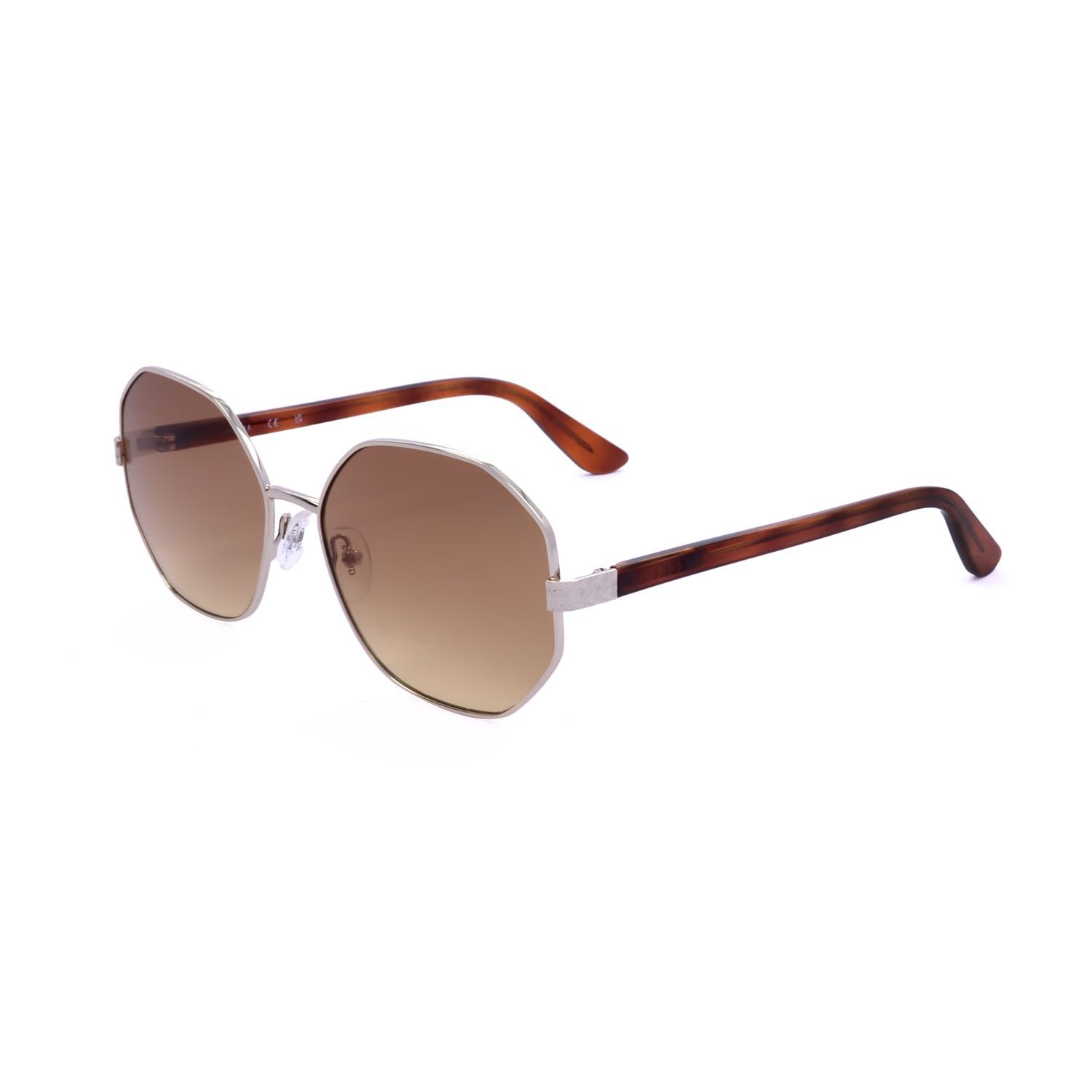 Guess occhiali da sole donna GU7880-H silver-coloured mottled brown