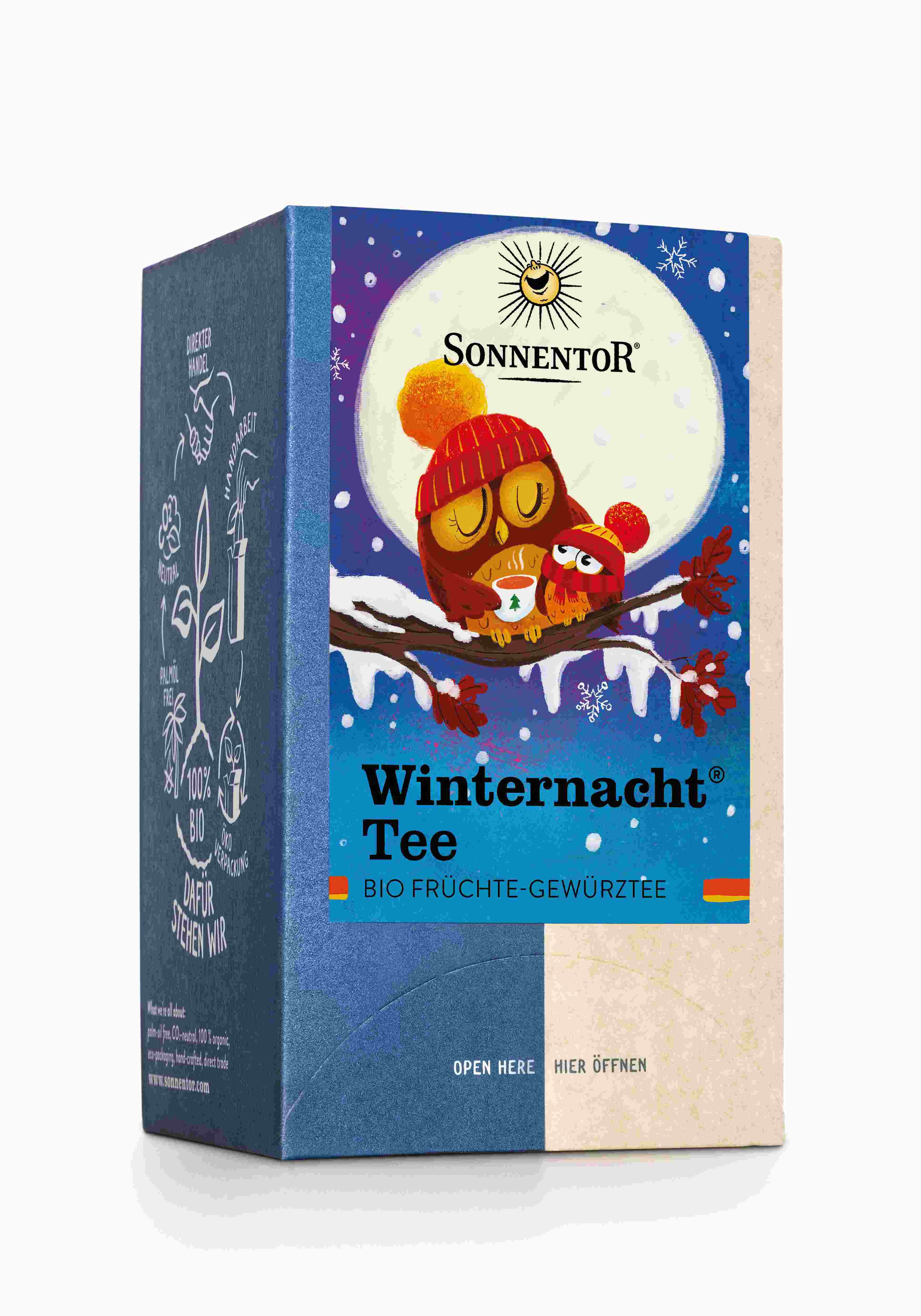 SonnentoR® Winternacht® Tee bio Doppelkammerbeutel 45 g