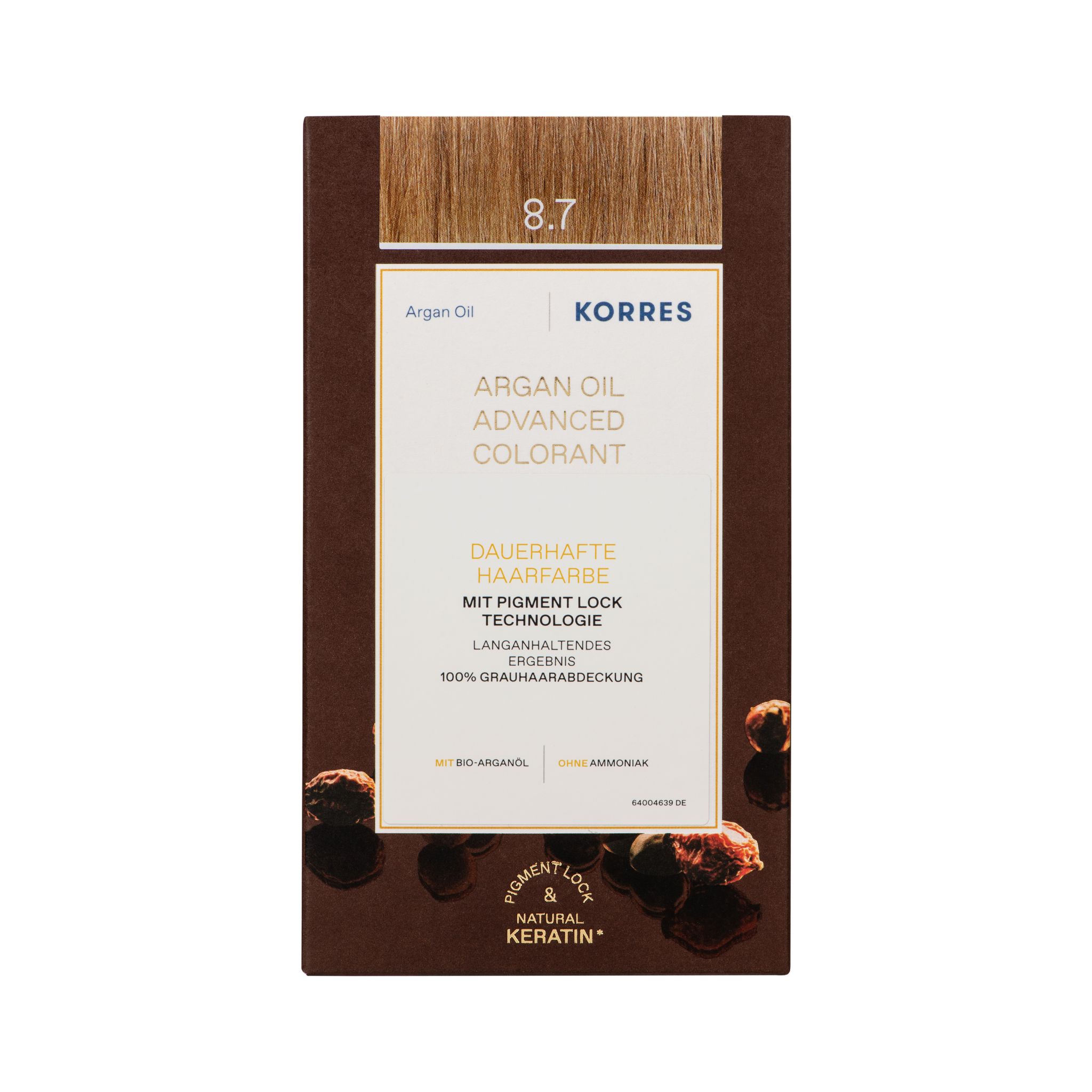 KORRES Arganöl - Hochentwickelte Haarcoloration Toffee 8.7