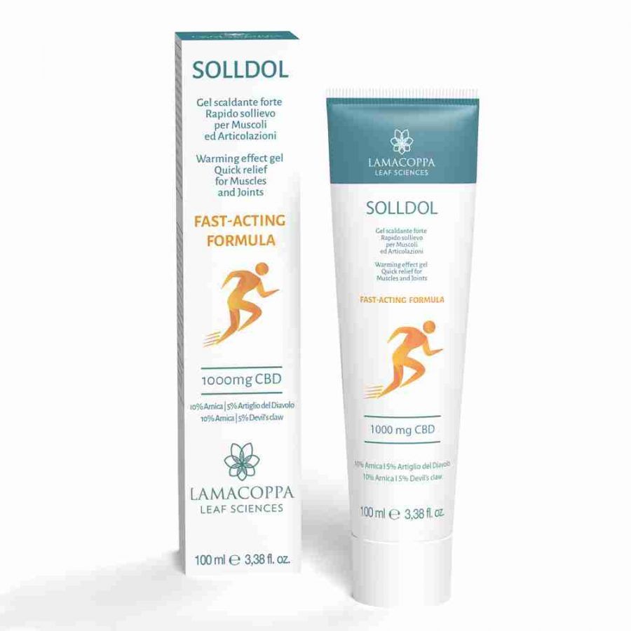 Arnica Gel Forte al CBD Effetto Caldo per Dolori Muscolari e Articolari