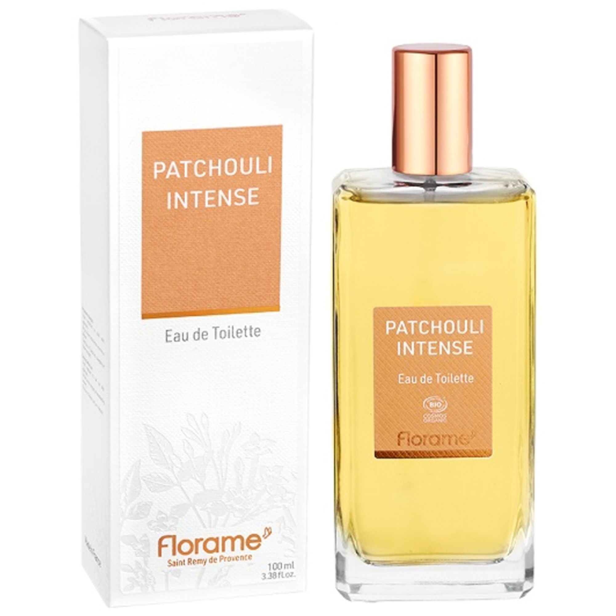 Florame Patchouli Intense Bio-Eau de Toilette 100 ml 15,3x5,5x3,2 cm