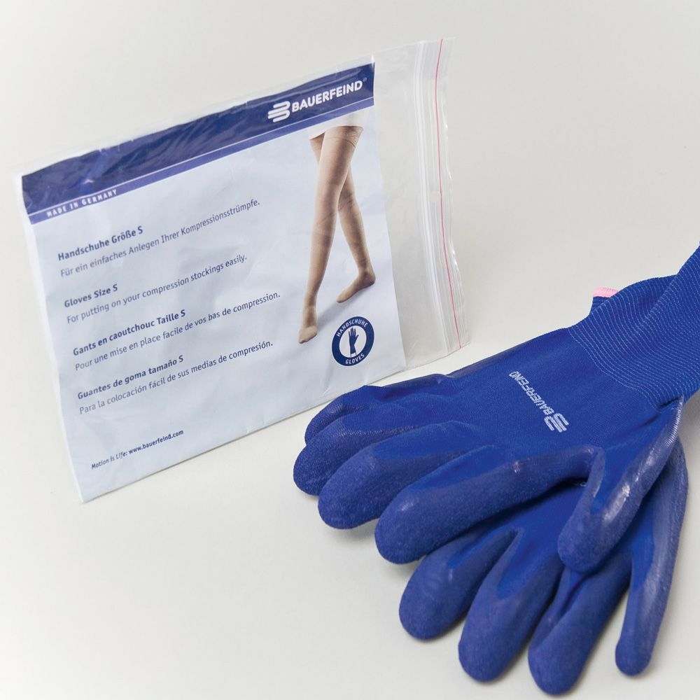 HANDSCHUH BLAU GR. L