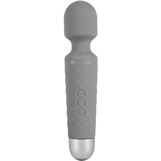 Lumunu Mini Wand Massager Kraftprotz für Männer (grau)