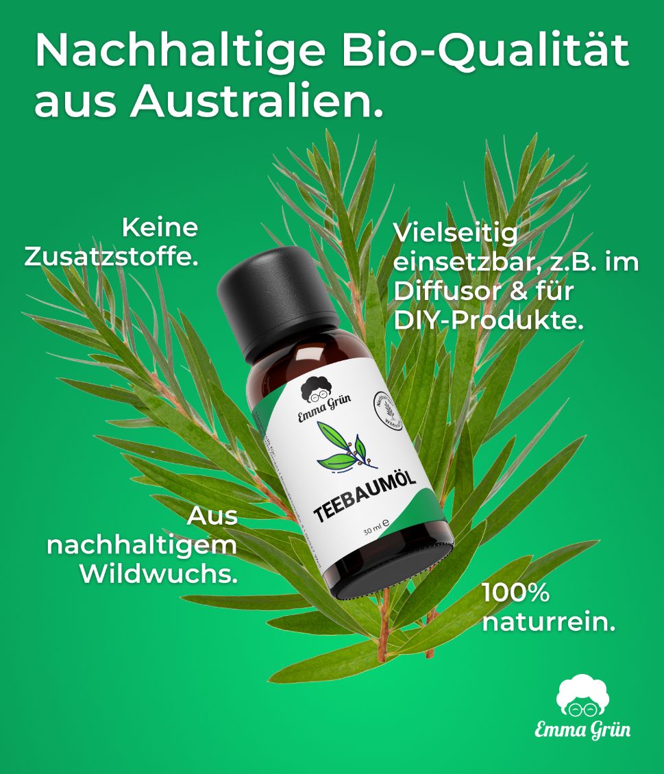 Emma Grün® ätherisches Teebaumöl