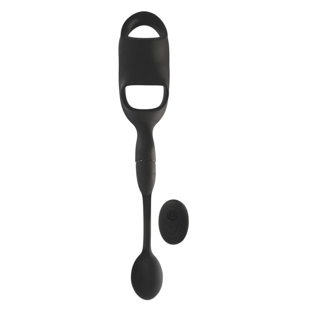 Analplug mit Hoden-/Penisring