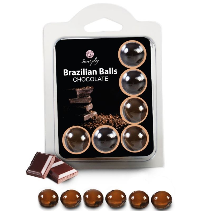 Secretplay - Brasilianische Kugeln Schokolade 40 g