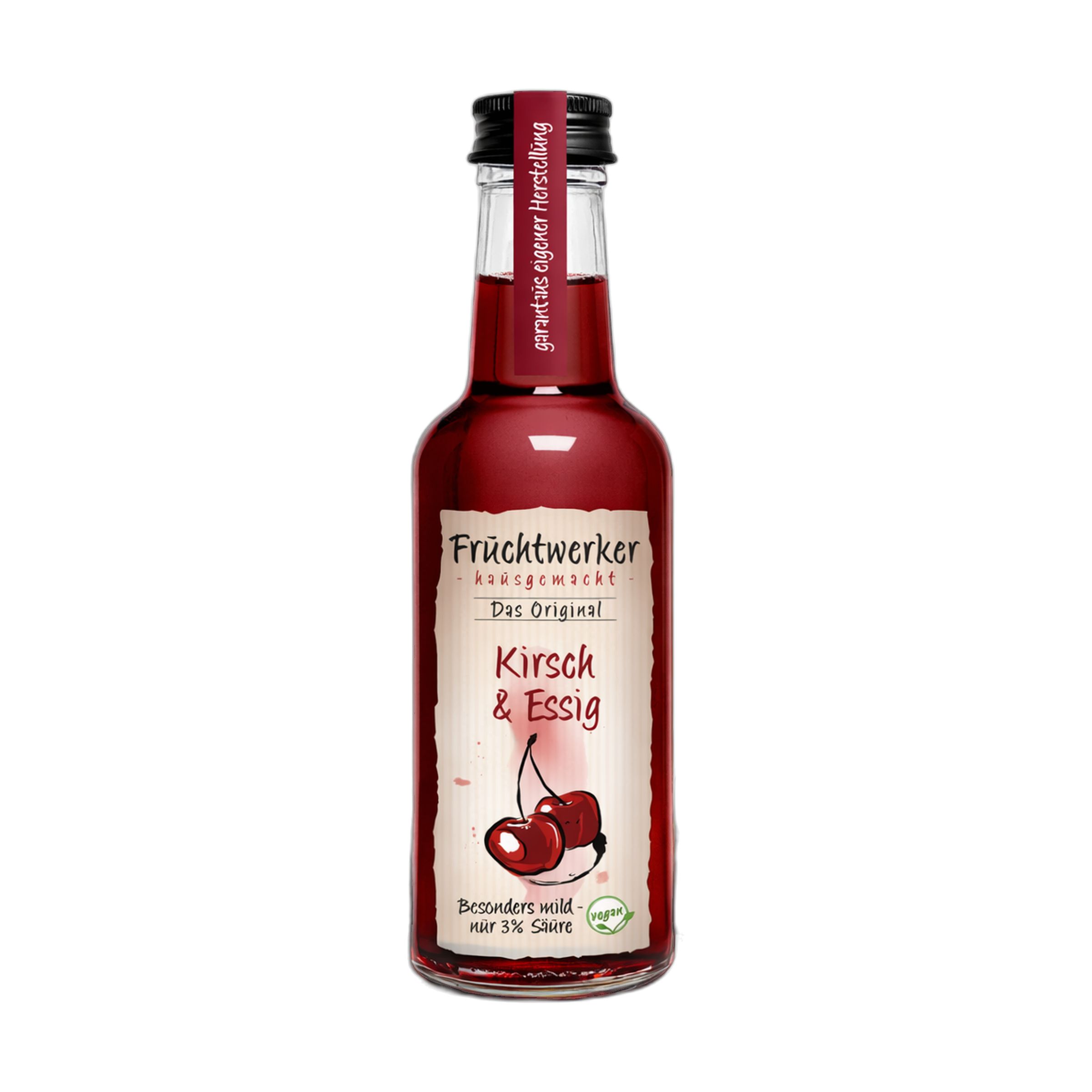 Fruchtwerker Kirsch & Essig 250 ml Flüssigkeit