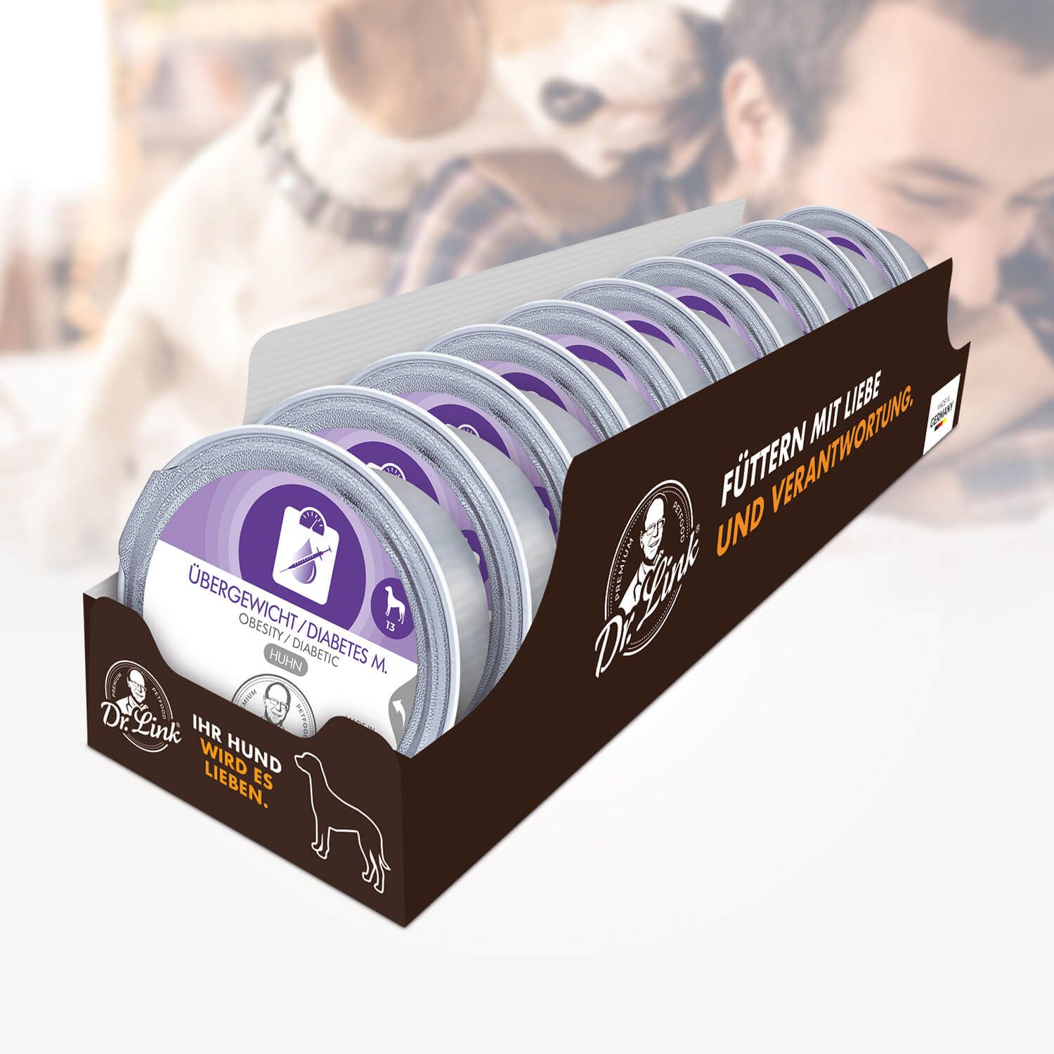 Dr. Link® SPEZIAL-DIÄT Übergewicht / Diabetes m. I Obesity / Diabetic Huhn