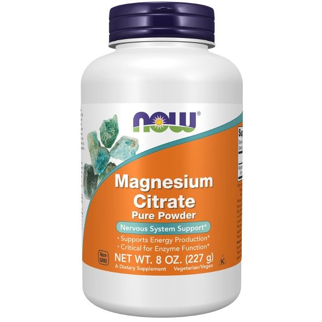 Now Foods Magnesiumcitrat Reines Pulver 227 g
