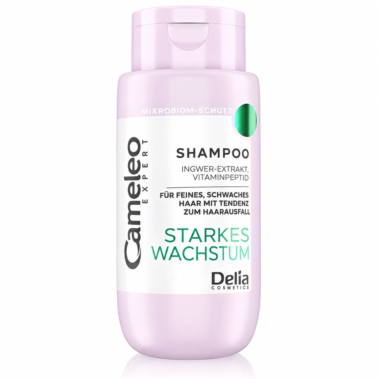 Camileo Expert Shampoo für starkes Haarwachstum mit Ingwer-Extrakt.