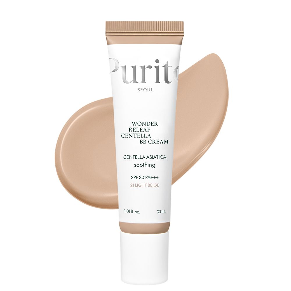 Purito Wonder Releaf Centella BB Cream in hellem Beige mit SPF 30 PA+++.