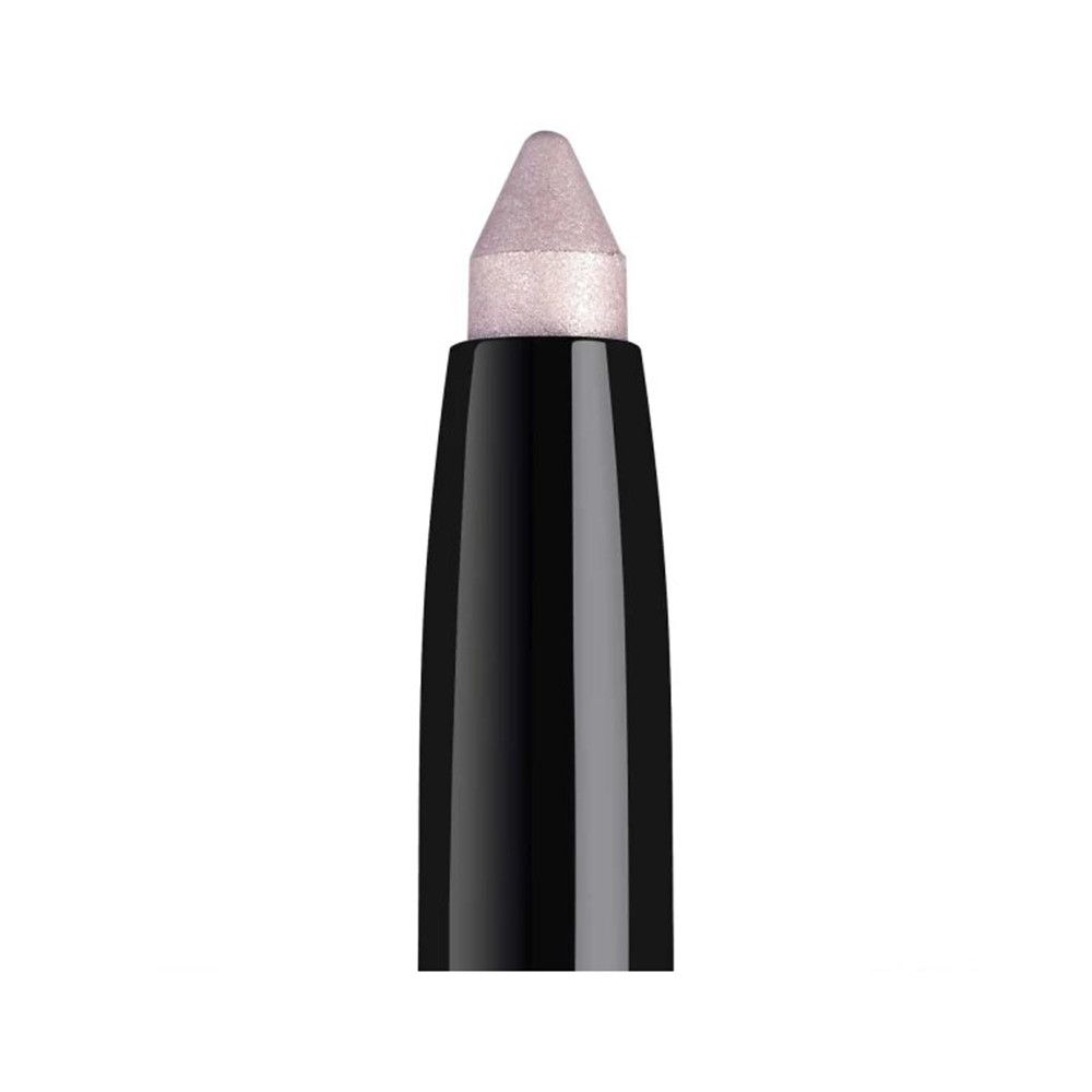 Nahaufnahme der Spitze eines Artdeco High Performance Lidschatten-Stifts. Spitze in hellem Farbton.