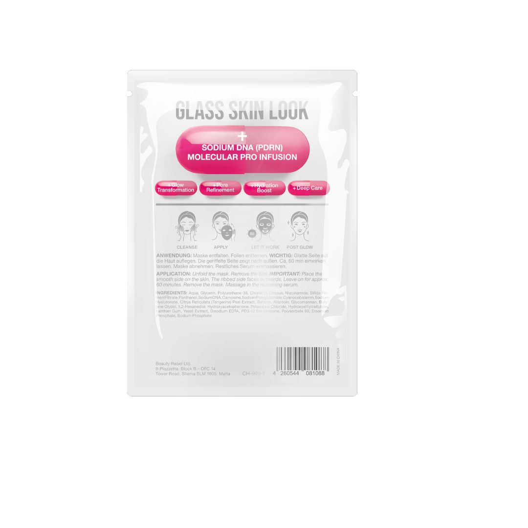 GlassSkinMask PINK PDRN [DNA] 3er Pack