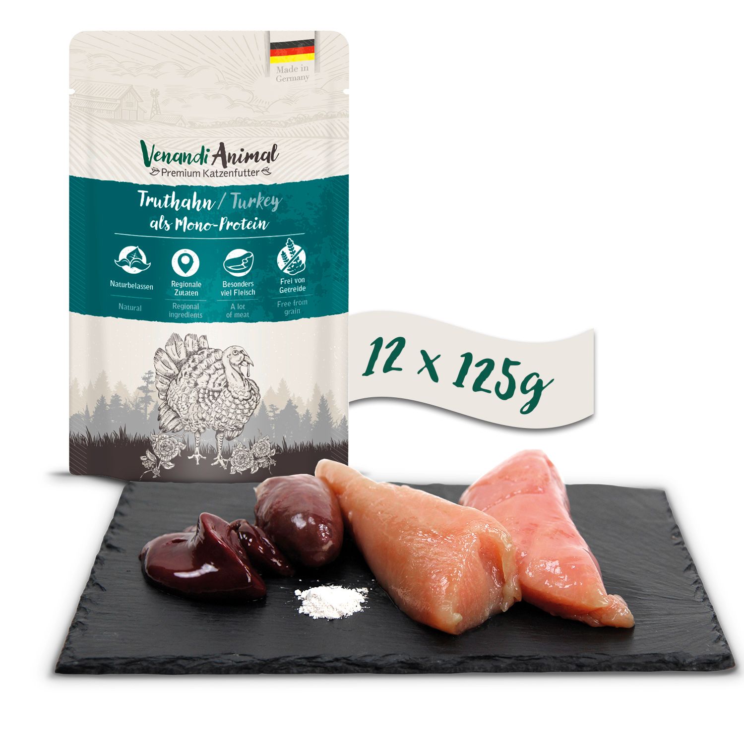 Venandi Animal - Truthahn als Monoprotein