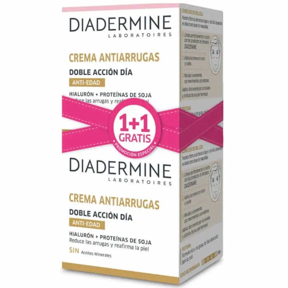 Diadermine Double Action Anti Wrinkle Day Cream  Set 2 Artikel