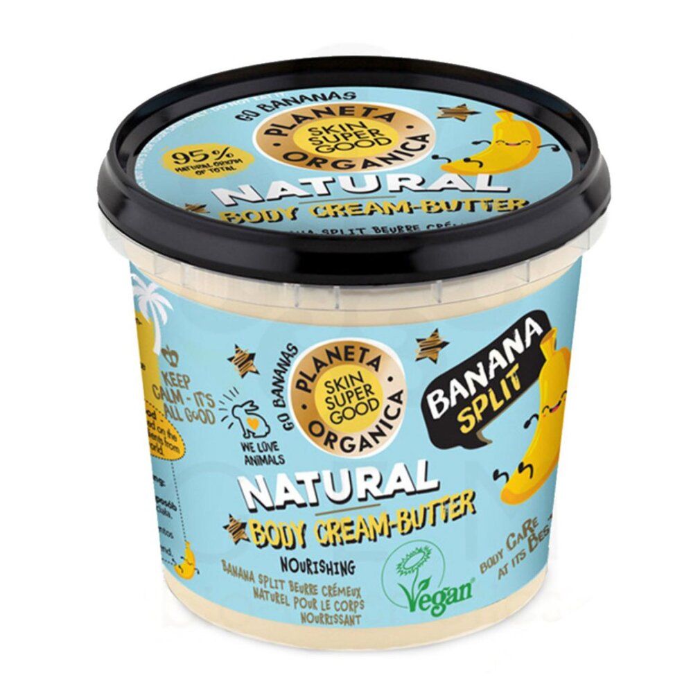 Natura Siberica Haut Super Good Natural Body Crema Banana Split