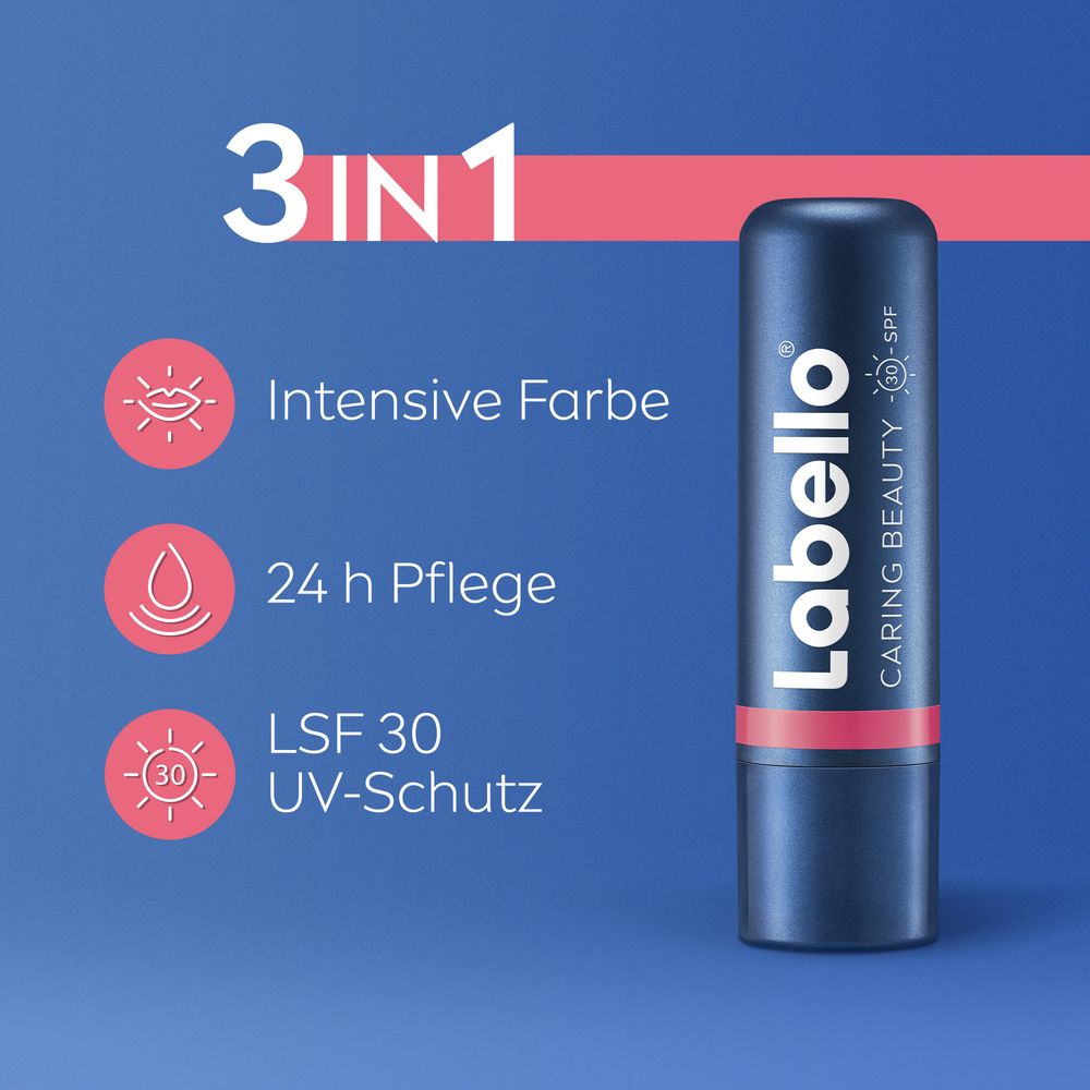 LABELLO Caring Beauty Lippenpflegestift Set LSF 30