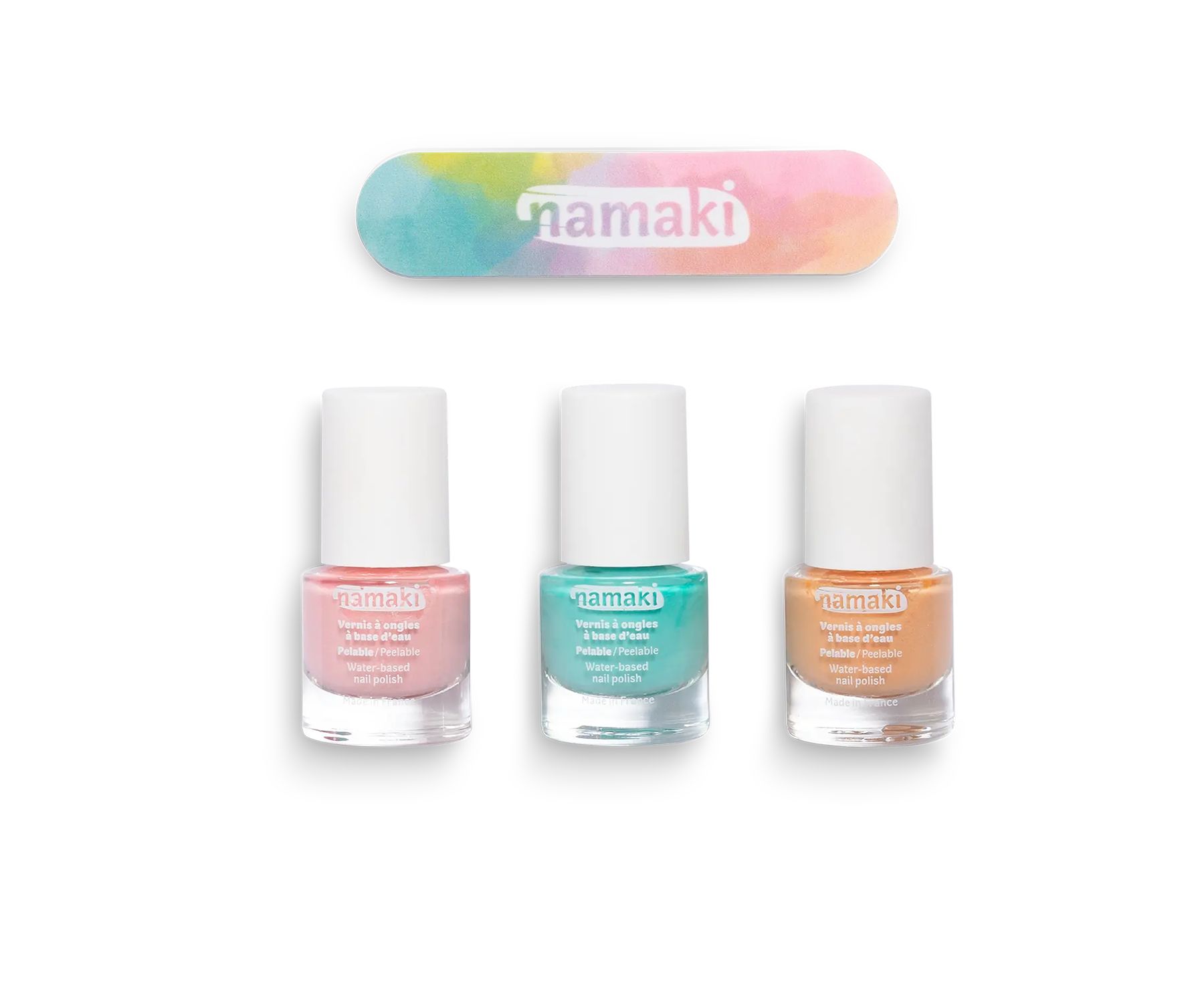 namaki wasserbasiertes Kinder Bio Nagellack Set